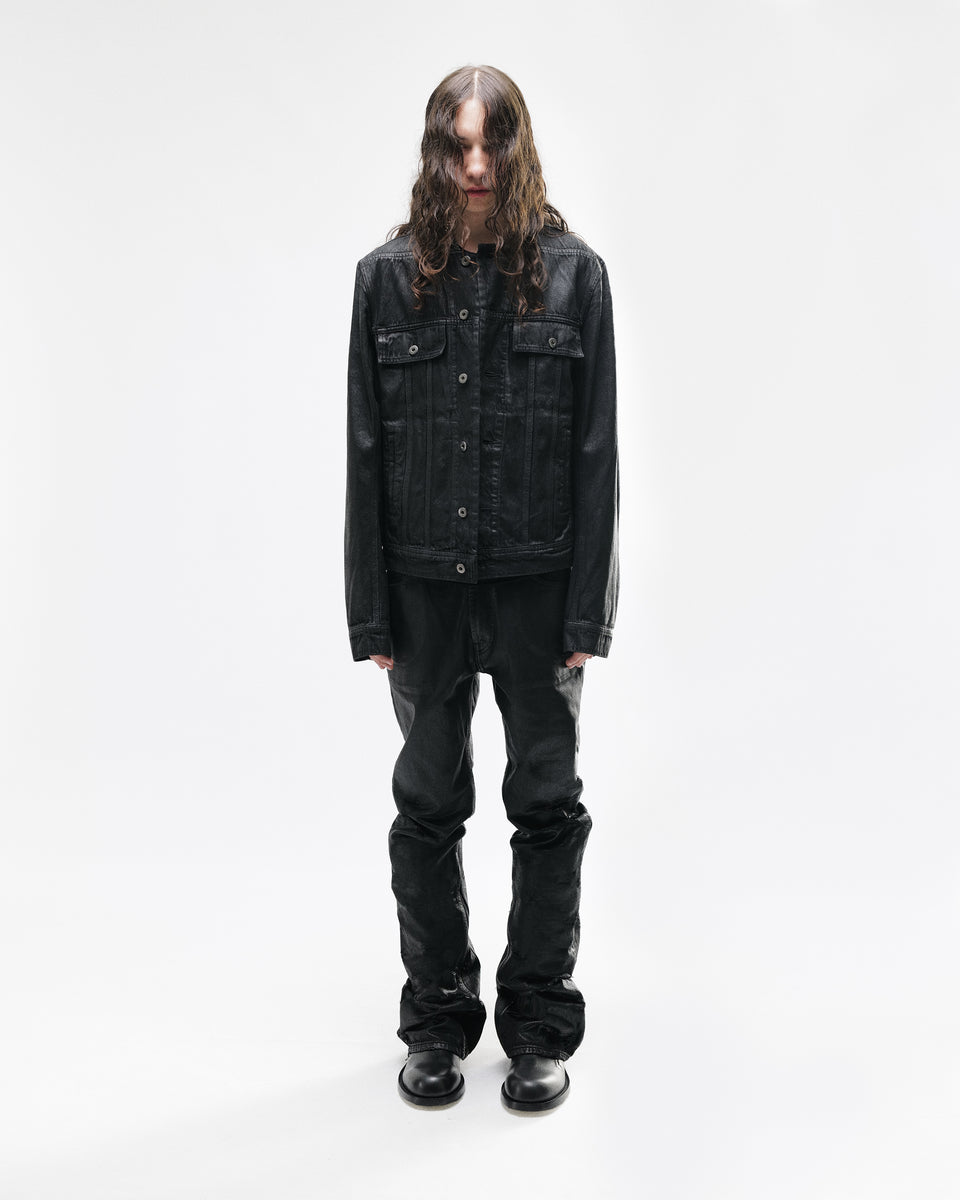 WAXED BELVIDERE JEANS – DET BLEV SENT