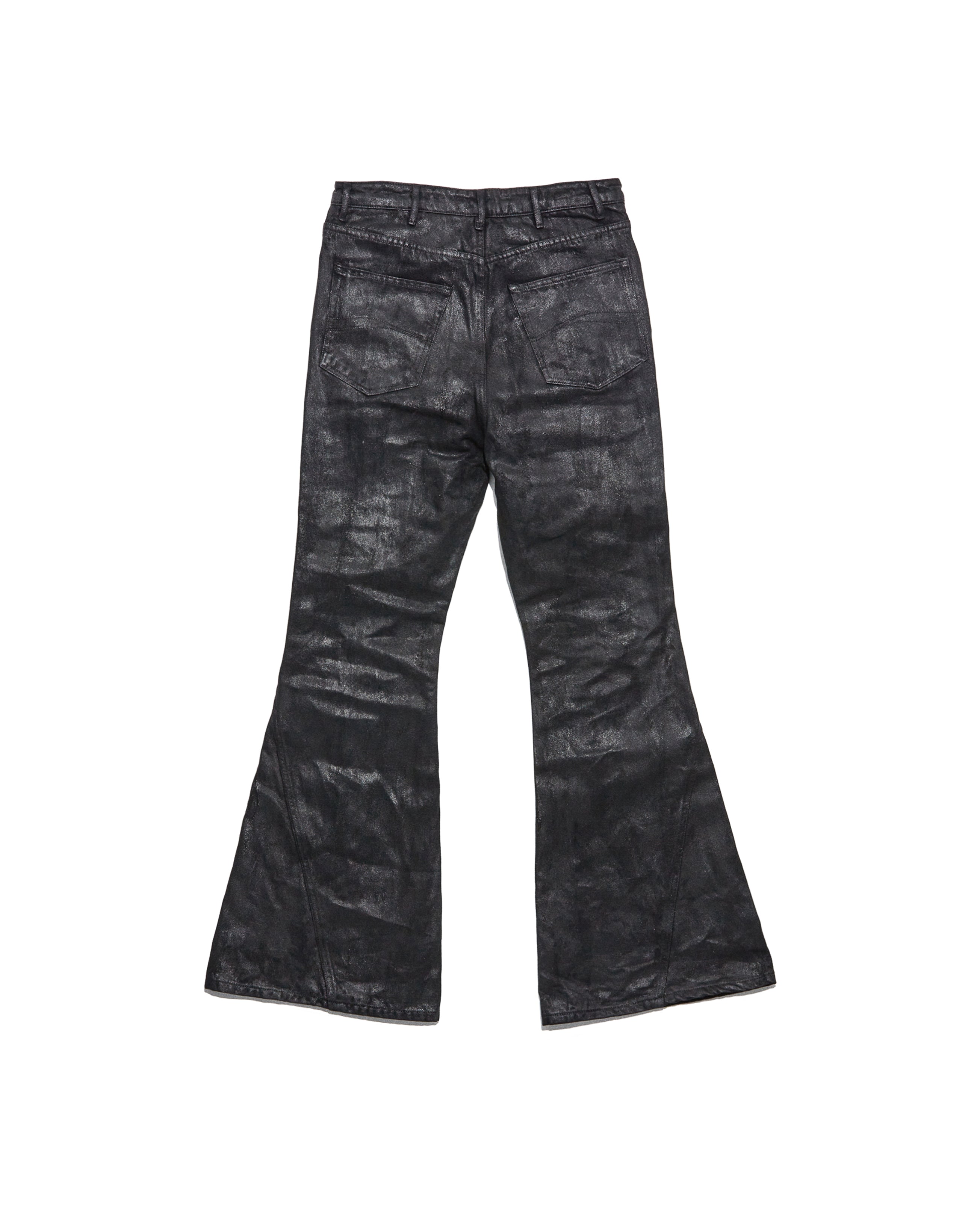 CRACK WAXED GUSSET VARET JEANS