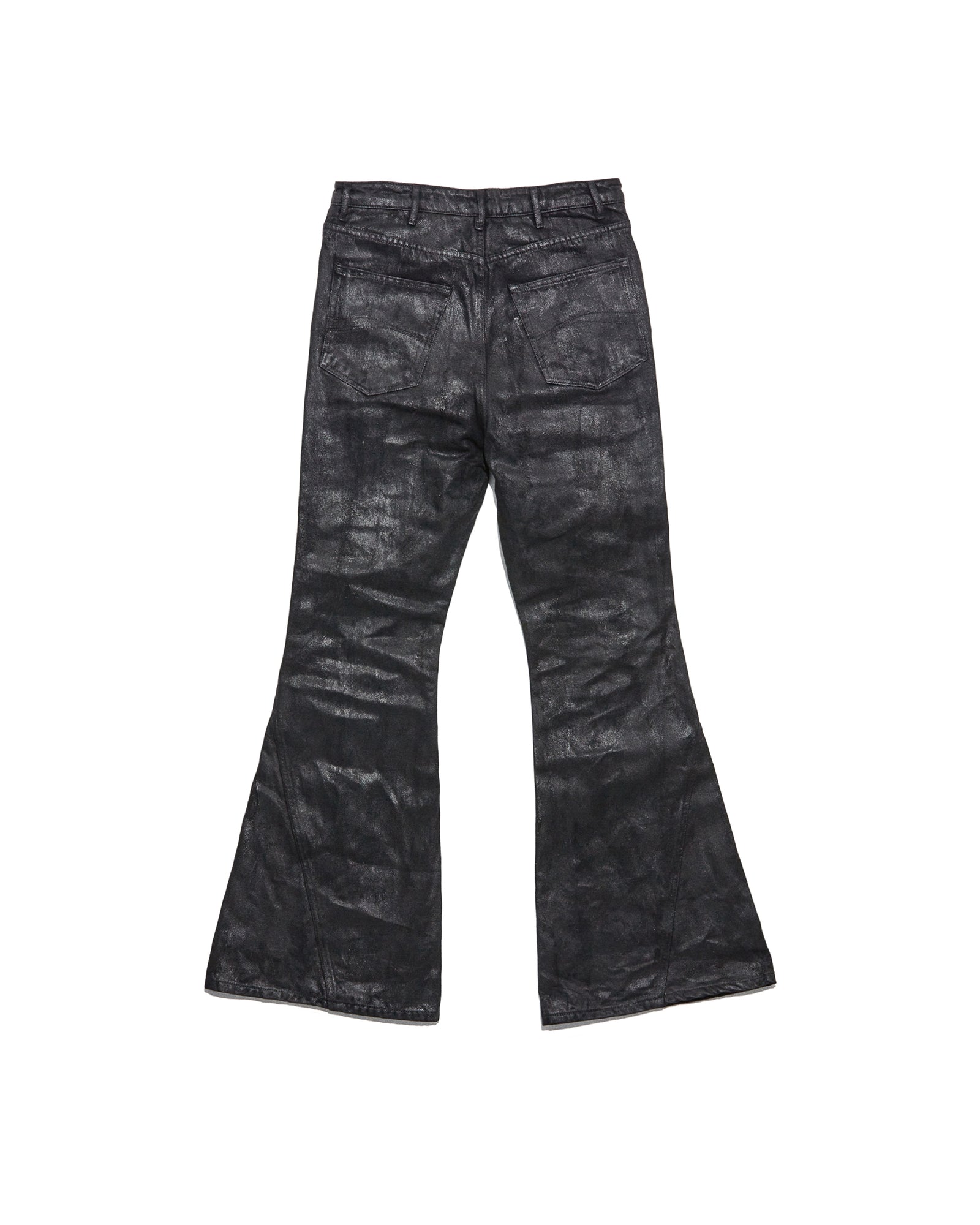 CRACK WAXED GUSSET VARET JEANS