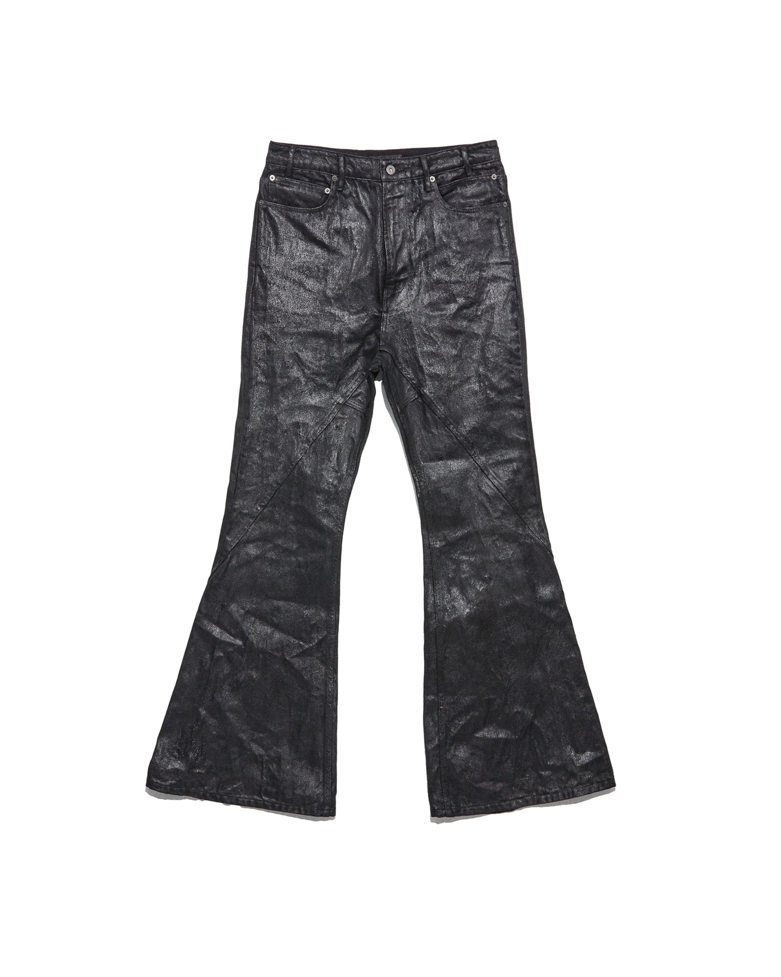 CRACK WAXED GUSSET VARET JEANS