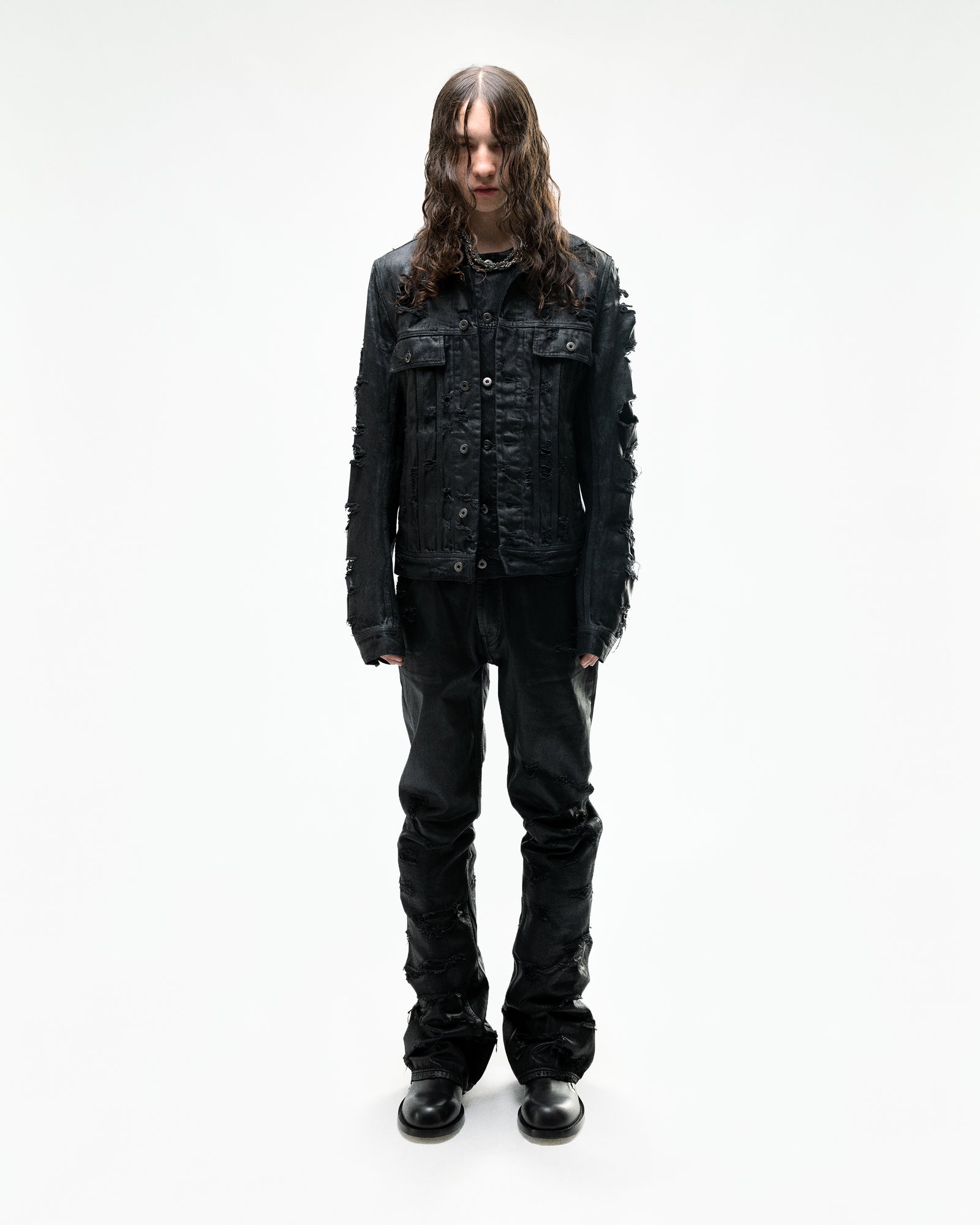 WAXED CORDUROY COLLAR BAYARD JACKET
