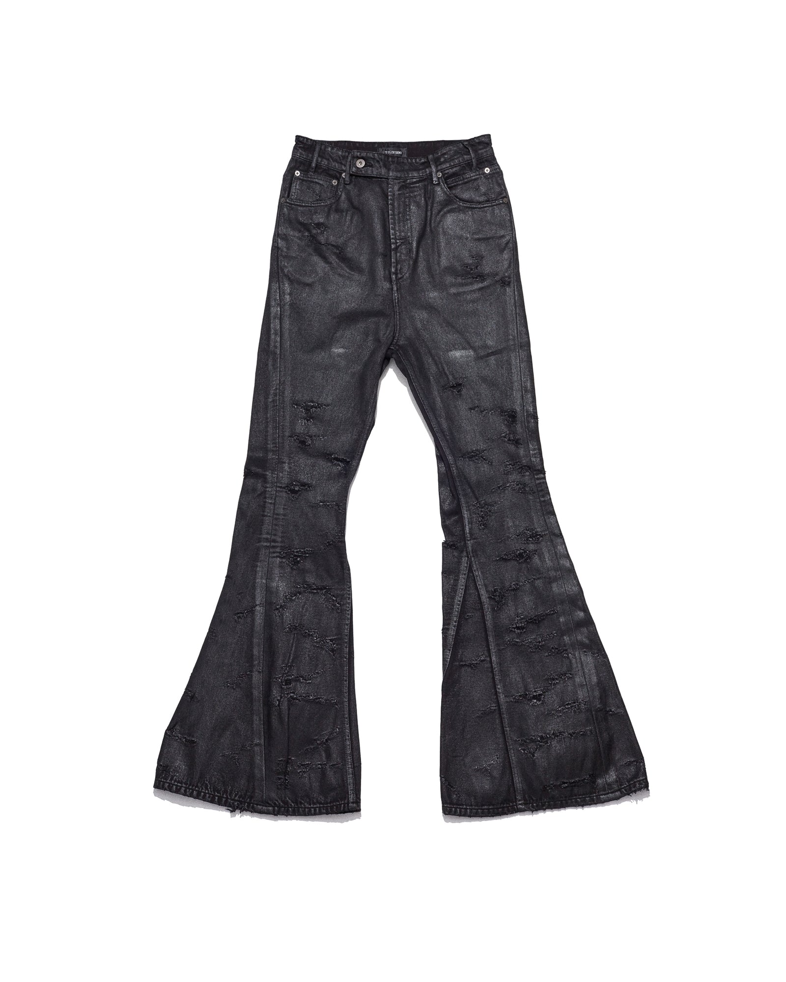 DISTRESSED WAXED VARET JEANS