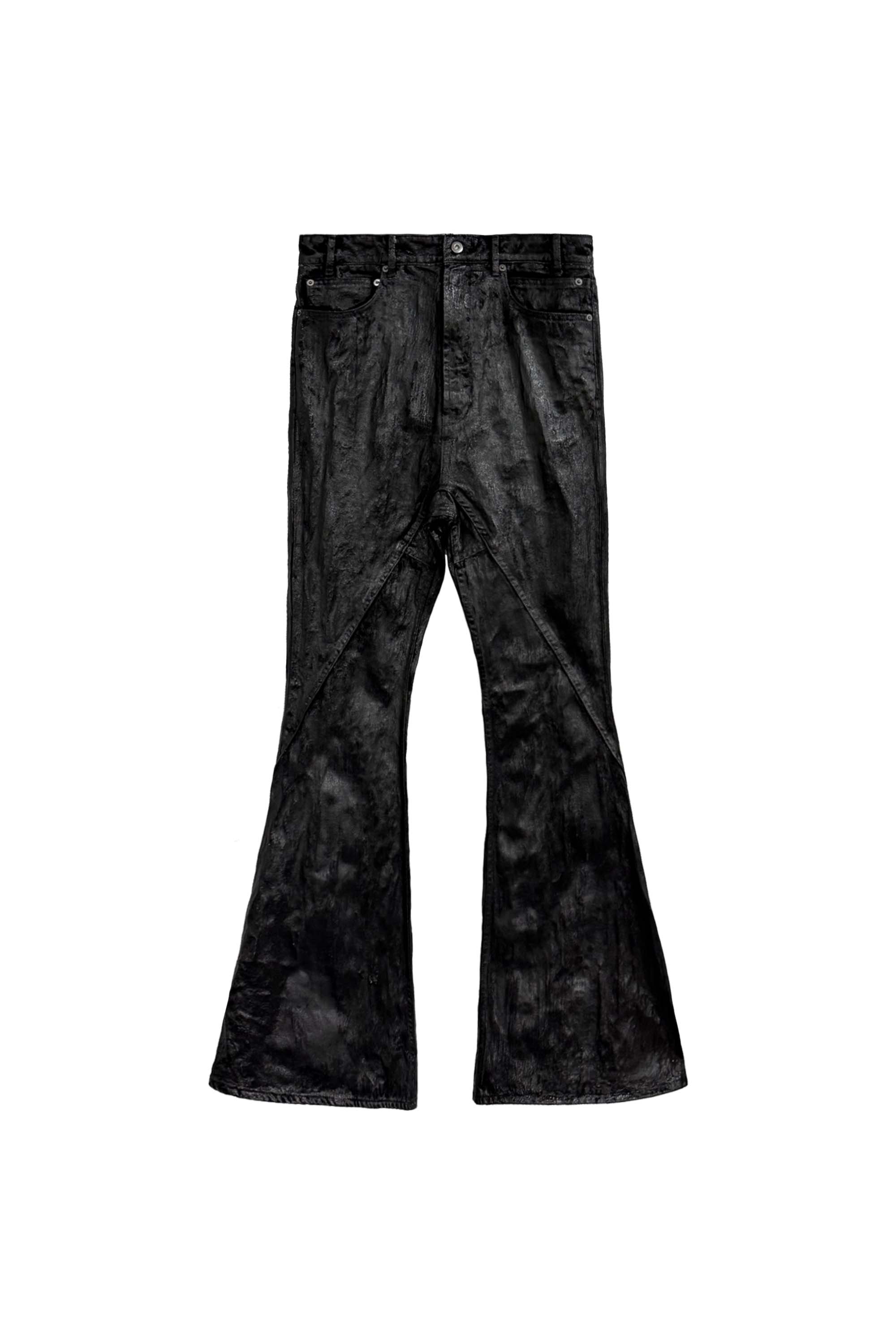 CRACK WAXED GUSSET VARET JEANS