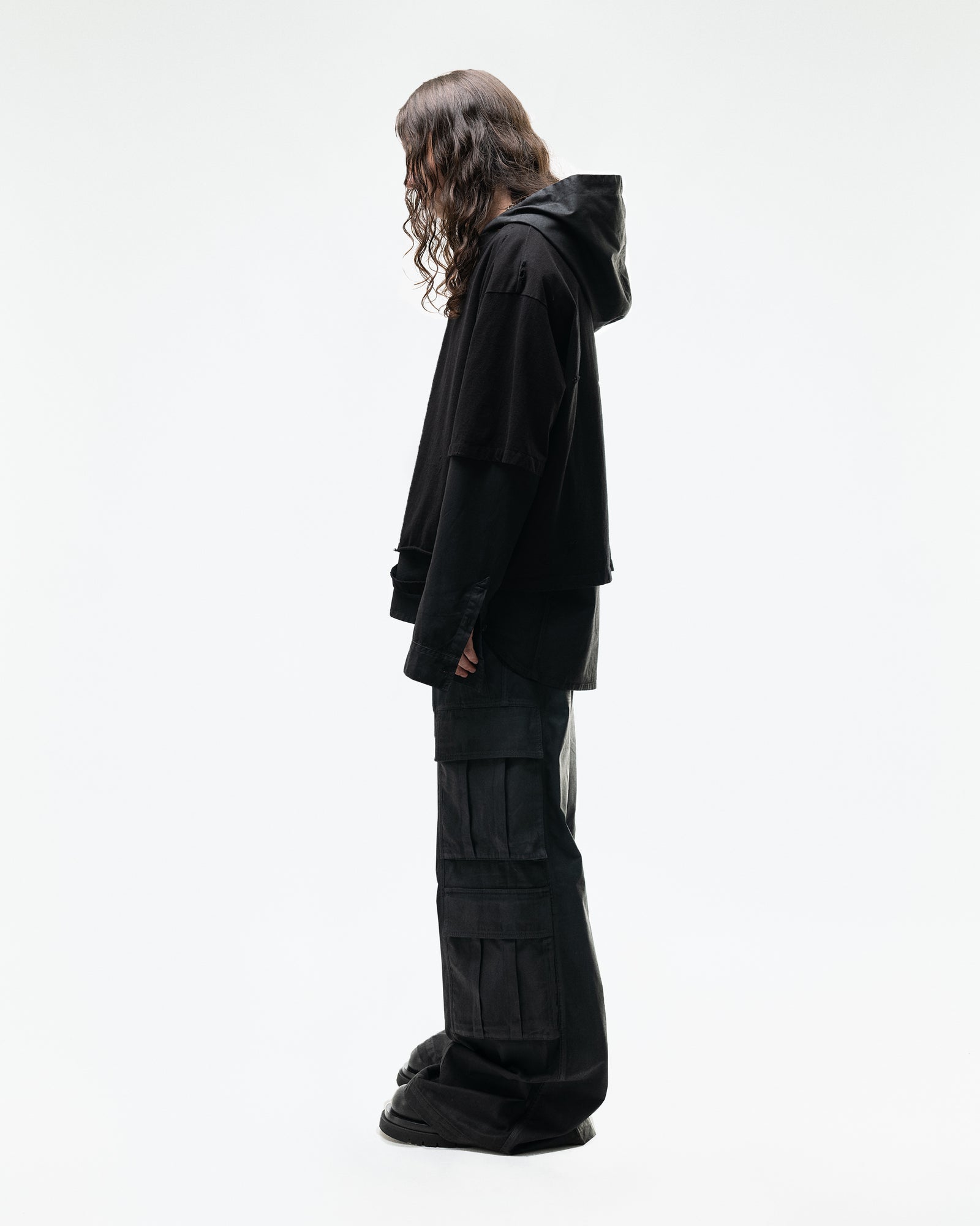 WAXED GRATTAN PANTS