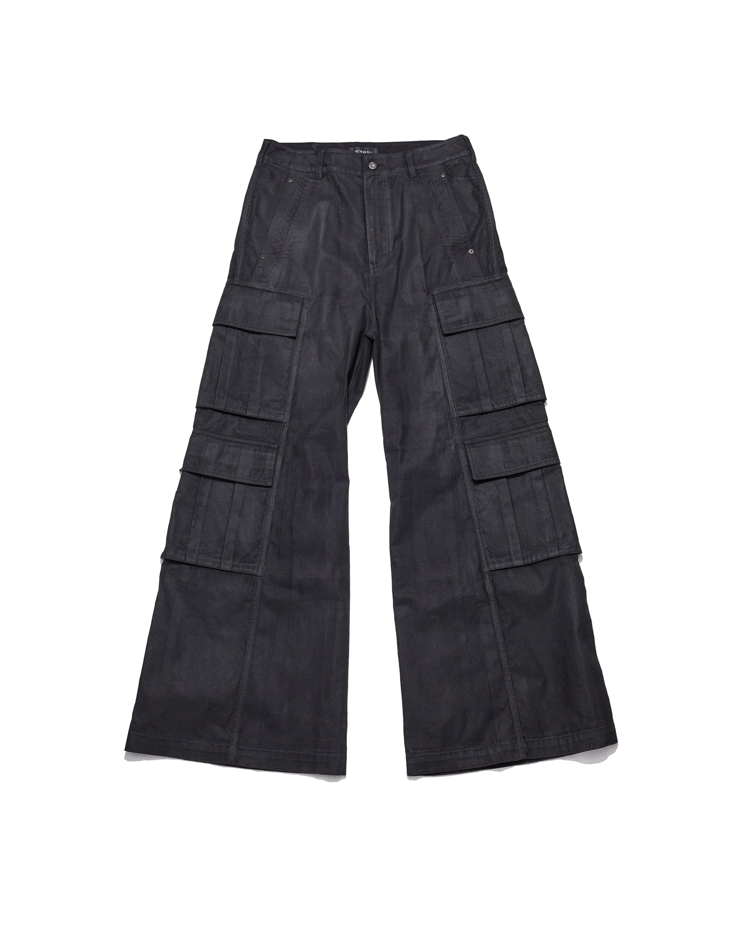 WAXED GRATTAN PANTS