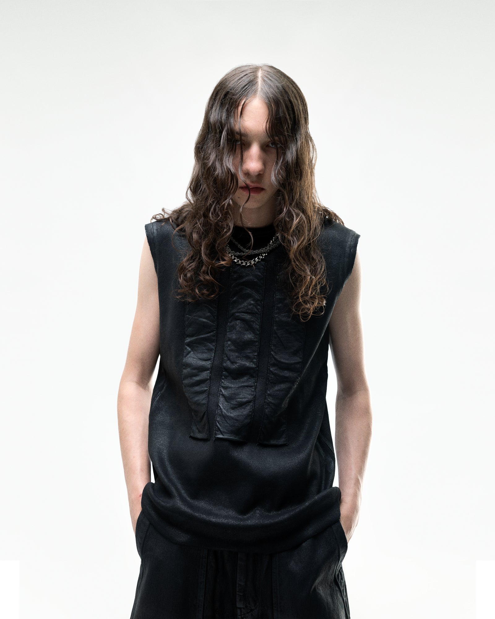 WAXED LOCUST TANK TOP